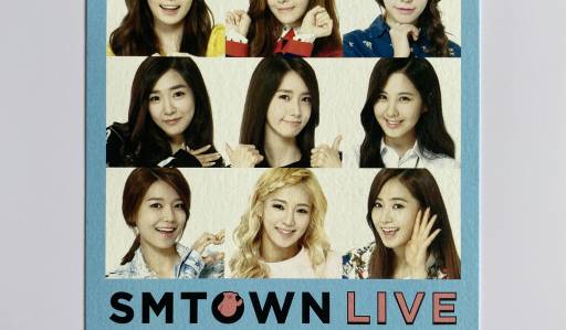 SNSD SMTOWN LIVE TOUR IV IN SEOUL OFFICIAL CONCERT POSTCARD